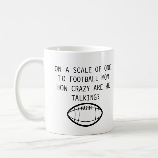 Fußball Mama | Funny Mug Kaffeetasse (Links)