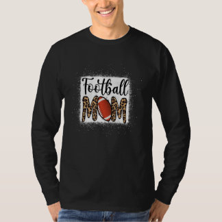 Fußball-Mama Fußball Fans Leopard für Moth T-Shirt