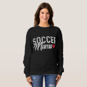 Fußball-Mama - Fußball-Mama-Geschenk Sweatshirt (Vorne ganz)