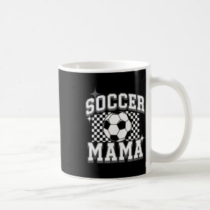 Fußball-Mama - Fußball-Saison Fußball Vintage Fan  Kaffeetasse