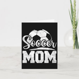 Fußball Mama Fußball Spieler Tag Muttertag der Mut Karte