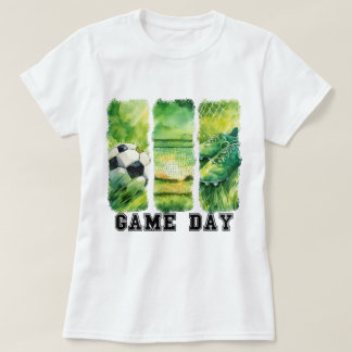 Fußball-Mama, Game Day Shirt, Fußball-Shirt T-Shirt