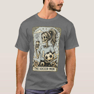 Fußball-Mama Geschenkkarte Vintage Halloween Fußba T-Shirt