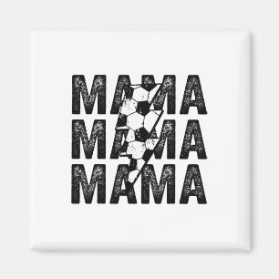 Fußball-Mama gestresst Blitz-Mom Magnet