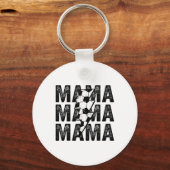Fußball-Mama gestresst Blitz-Mutter Schlüsselanhänger (Vorderseite)