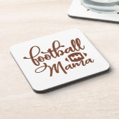 Fußball-Mama Getränkeuntersetzer (Linke Seite)