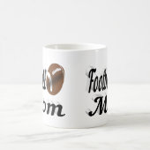 Fußball-Mama Halbtext Kaffeemaschine Tasse (Mittel)