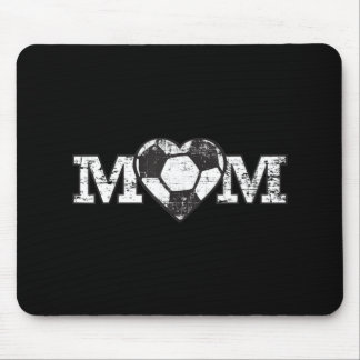 Fußball-Mama Herz Einfaches Fan Mousepad
