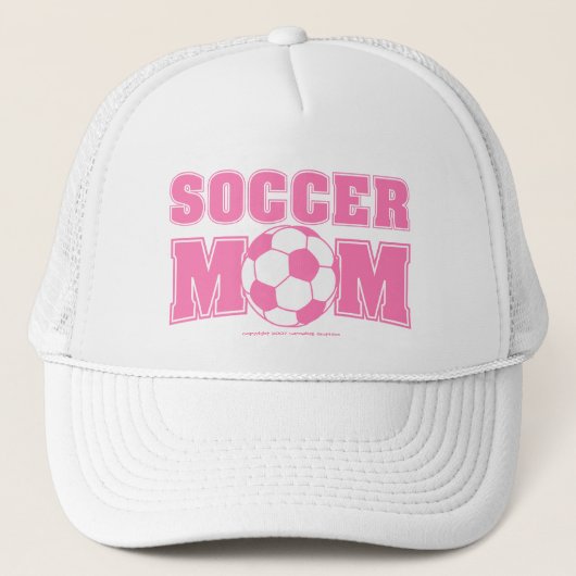 Fußball-Mama-Hut Truckerkappe (Vorderseite)