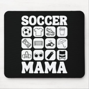 Fußball-Mama-Icons Fußball-Essential _1  Mousepad