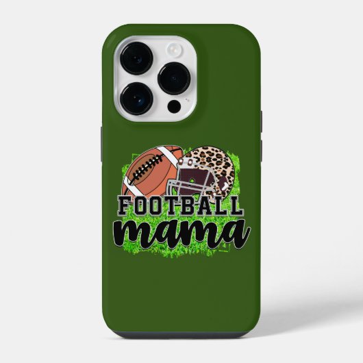 Fußball-Mama iPhone Hülle (Rückseite)