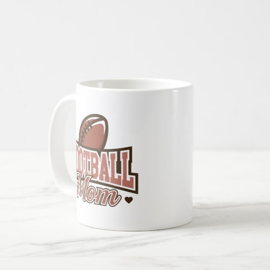 Fußball-Mama Kaffeetasse (Vorderseite Links)