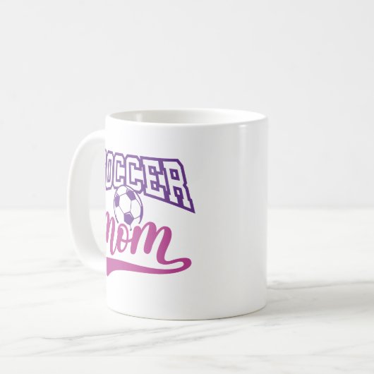 Fußball-Mama Kaffeetasse (Vorderseite Links)