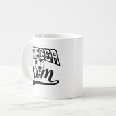 Fußball-Mama Kaffeetasse (Vorderseite Links)