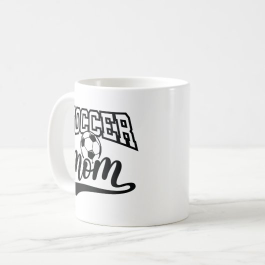 Fußball-Mama Kaffeetasse (Vorderseite Links)