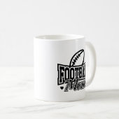 Fußball-Mama Kaffeetasse (VorderseiteRechts)