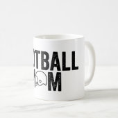Fußball-Mama Kaffeetasse (VorderseiteRechts)