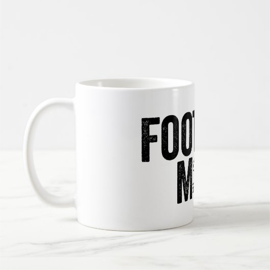 Fußball-Mama Kaffeetasse (Links)