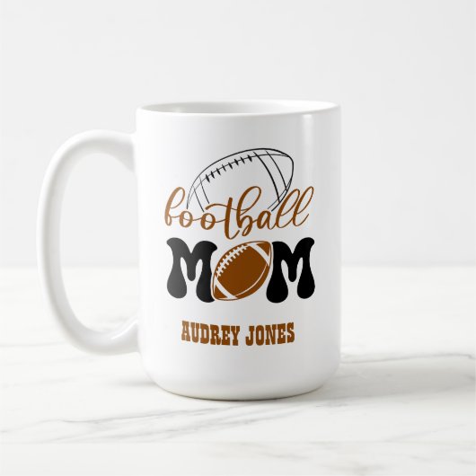 Fußball-Mama Kaffeetasse (Links)