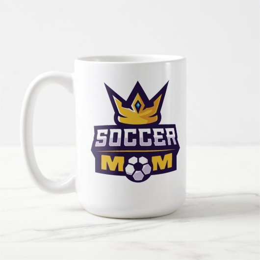 Fußball-Mama Kaffeetasse (Links)