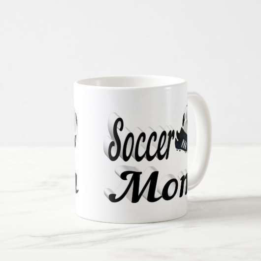 Fußball-Mama Kaffeetasse (VorderseiteRechts)