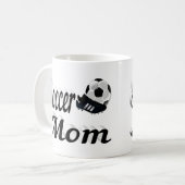 Fußball-Mama Kaffeetasse (Vorderseite Links)