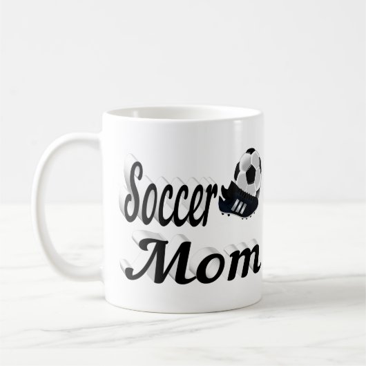 Fußball-Mama Kaffeetasse (Links)