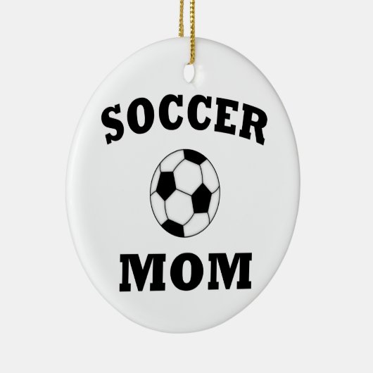 Fußball-Mama Keramikornament (Rechts)