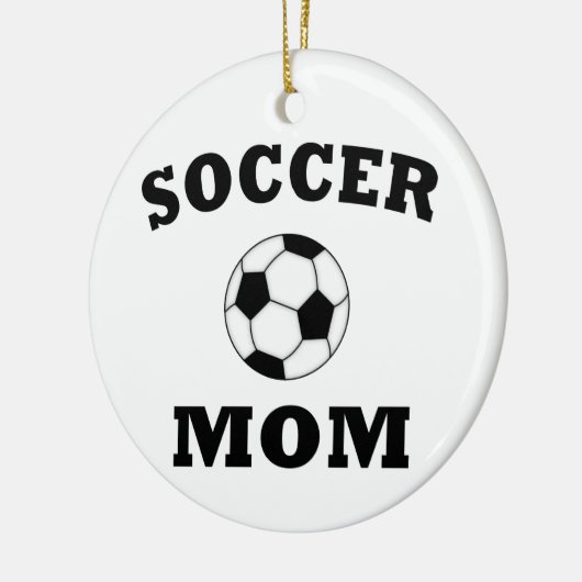 Fußball-Mama Keramikornament (Links)