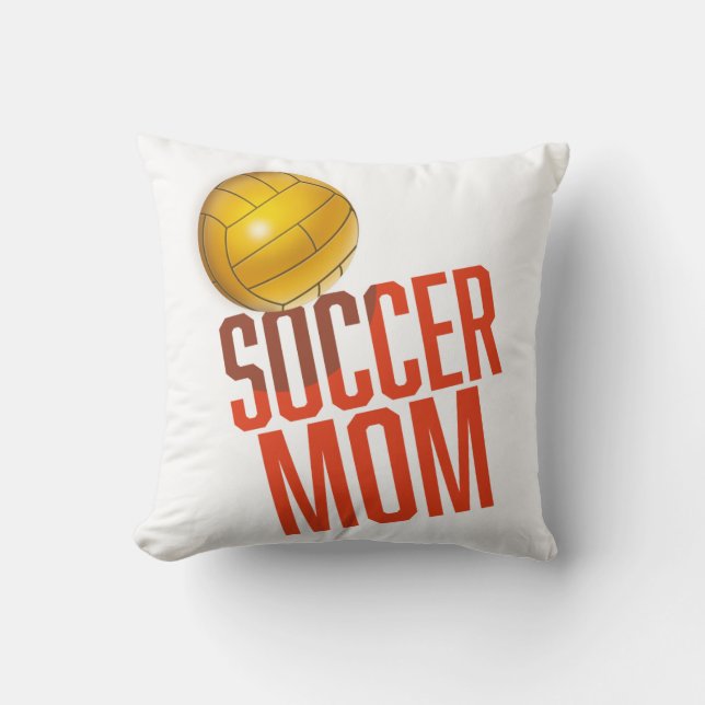 Fußball-Mama Kissen (Vorderseite)