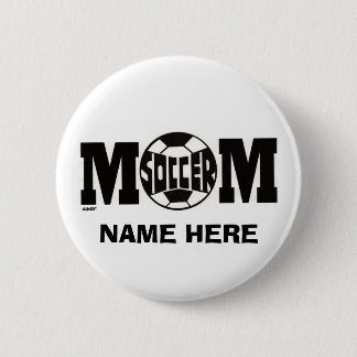 FUSSBALL-MAMA-KNOPF (GEWOHNHEIT) BUTTON