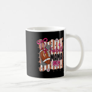 Fußball Mama Kokette Schleife Spieltag Touchdown-S Kaffeetasse