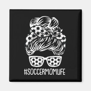 Fußball Mama Leben Mütter Tag Sport Lover Mama Mom Magnet
