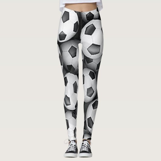 Fußball-Mama Leggings (Vorderseite)