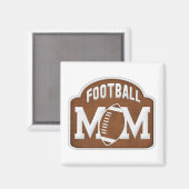 Fußball-Mama Magnet (Vorderseite/Rückseite)
