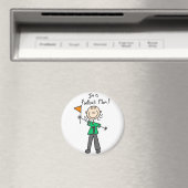 Fußball-Mama-Magnet Magnet (In Situ (Geschirrspüler))