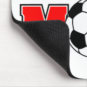 Fußball-Mama Mousepad (Ecke)