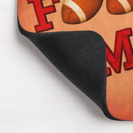 Fußball-Mama Mousepad (Ecke)