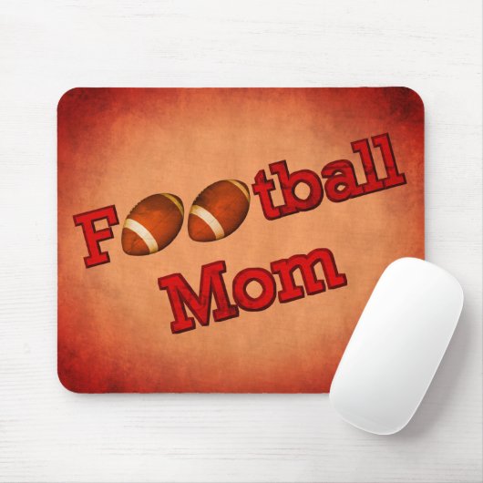 Fußball-Mama Mousepad (Mit Mouse)