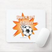 Fußball-Mama Mousepad (Mit Mouse)