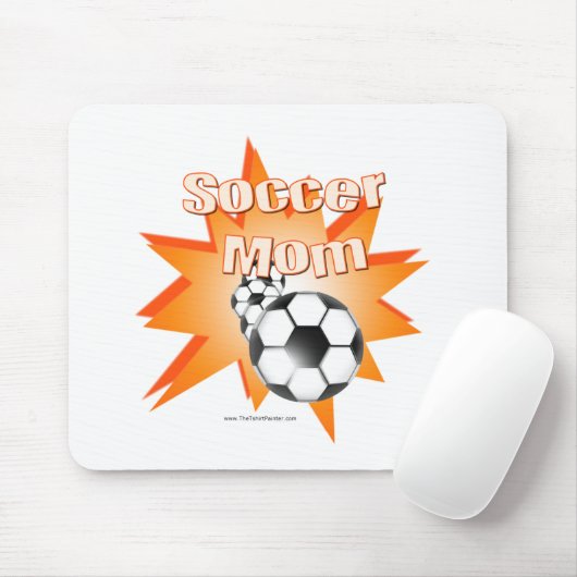 Fußball-Mama Mousepad (Mit Mouse)