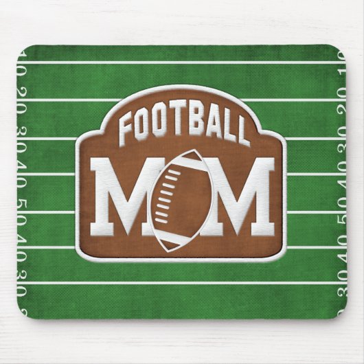 Fußball-Mama Mousepad (Vorne)