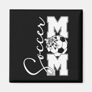 Fußball-Mama Mutter Familie passendes Geburtstags- Magnet