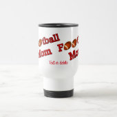 Fußball-Mama Niedlich Personalisiert Reisebecher (Mittel)