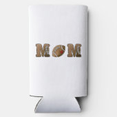 Fußball Mama Niedlich Trendy Selters Dosenkühler (Rückseite)