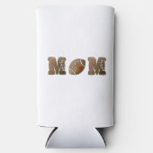 Fußball Mama Niedlich Trendy Selters Dosenkühler (Vorderseite)