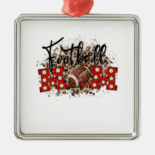 Fußball-Mama Ornament Aus Metall