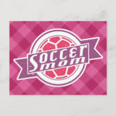 Fußball-Mama Postkarte (Vorderseite)
