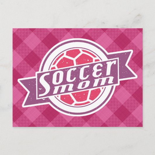 Fußball-Mama Postkarte (Vorderseite)