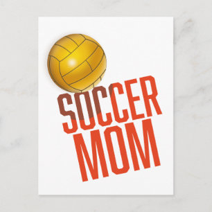 Fußball-Mama Postkarte